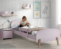 Kinderbedden^Huisenthuis 1-Persoonsbed Jill-RO Roze