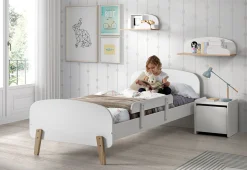 Kinderbedden^Huisenthuis 1-Persoonsbed Jill-W Wit