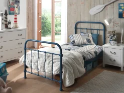 Kinderbedden^Huisenthuis 1-Persoonsbed Sam-1B Blauw