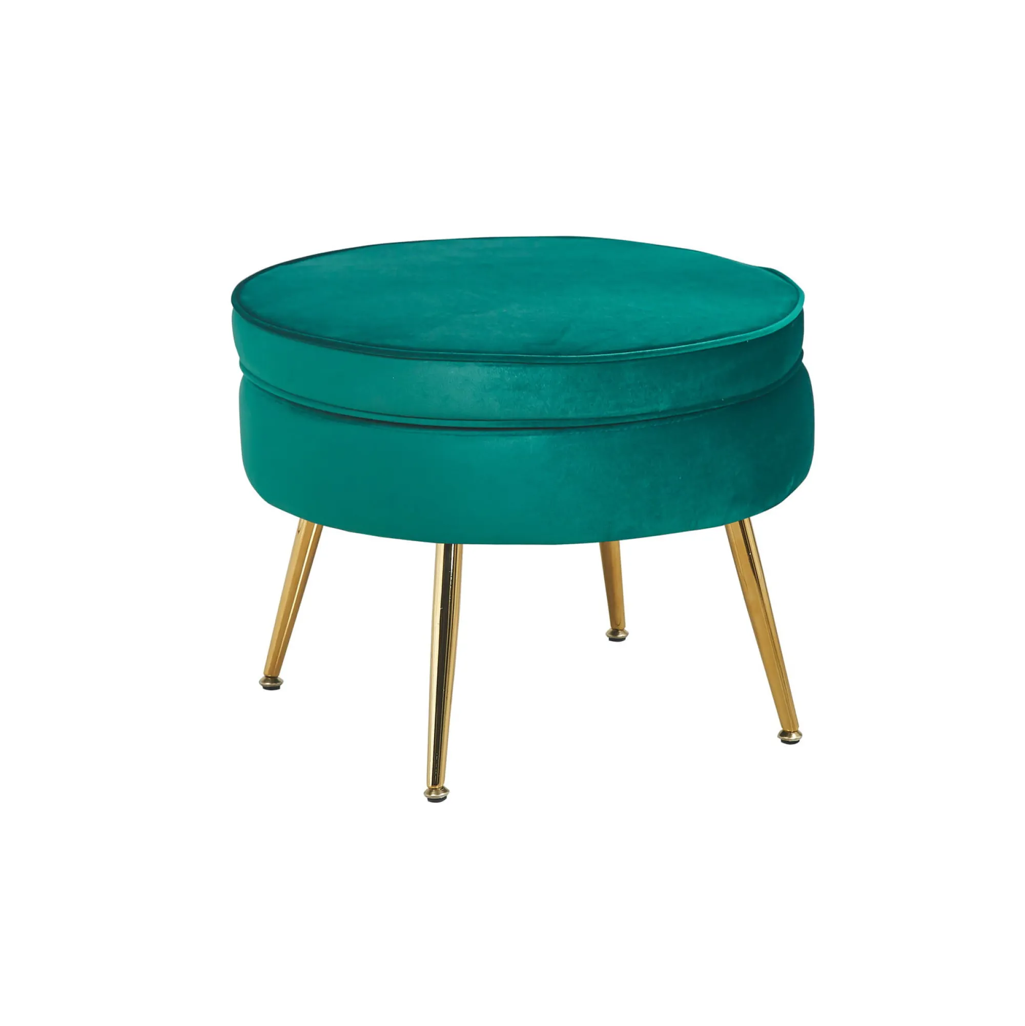Poefen^Huisenthuis Poef Chanelle Velvet 52 cm Groen