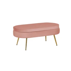 Poefen^Huisenthuis Poef Chanelle Velvet 99 cm Roze