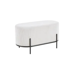 Poefen^Huisenthuis Poef Naomi Stof Beige