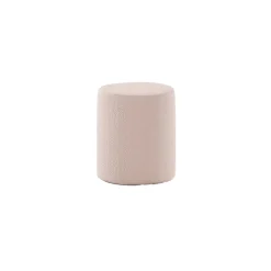 Nachtkastjes|Nachtkastjes^Huisenthuis Poef Victoria Bouclé Roze