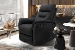 Fauteuils^Huisenthuis Relaxfauteuil Arya Zwart