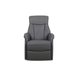 Fauteuils^Huisenthuis Relaxfauteuil Francine Grijs