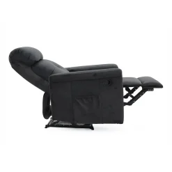 Fauteuils^Huisenthuis Relaxfauteuil Hannelore Zwart