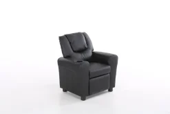 Fauteuils^Huisenthuis Relaxfauteuil Kids Zwart