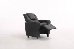 Fauteuils^Huisenthuis Relaxfauteuil Kids Zwart