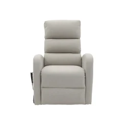 Fauteuils^Huisenthuis Relaxfauteuil Lenny Lichtgrijs