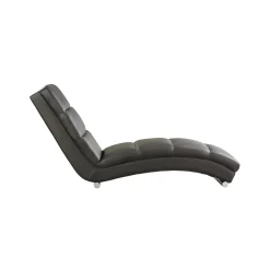 Fauteuils^Huisenthuis Relaxfauteuil Maeve Kunstleer Zwart