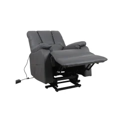 Fauteuils^Huisenthuis Relaxfauteuil Yvon Grijs