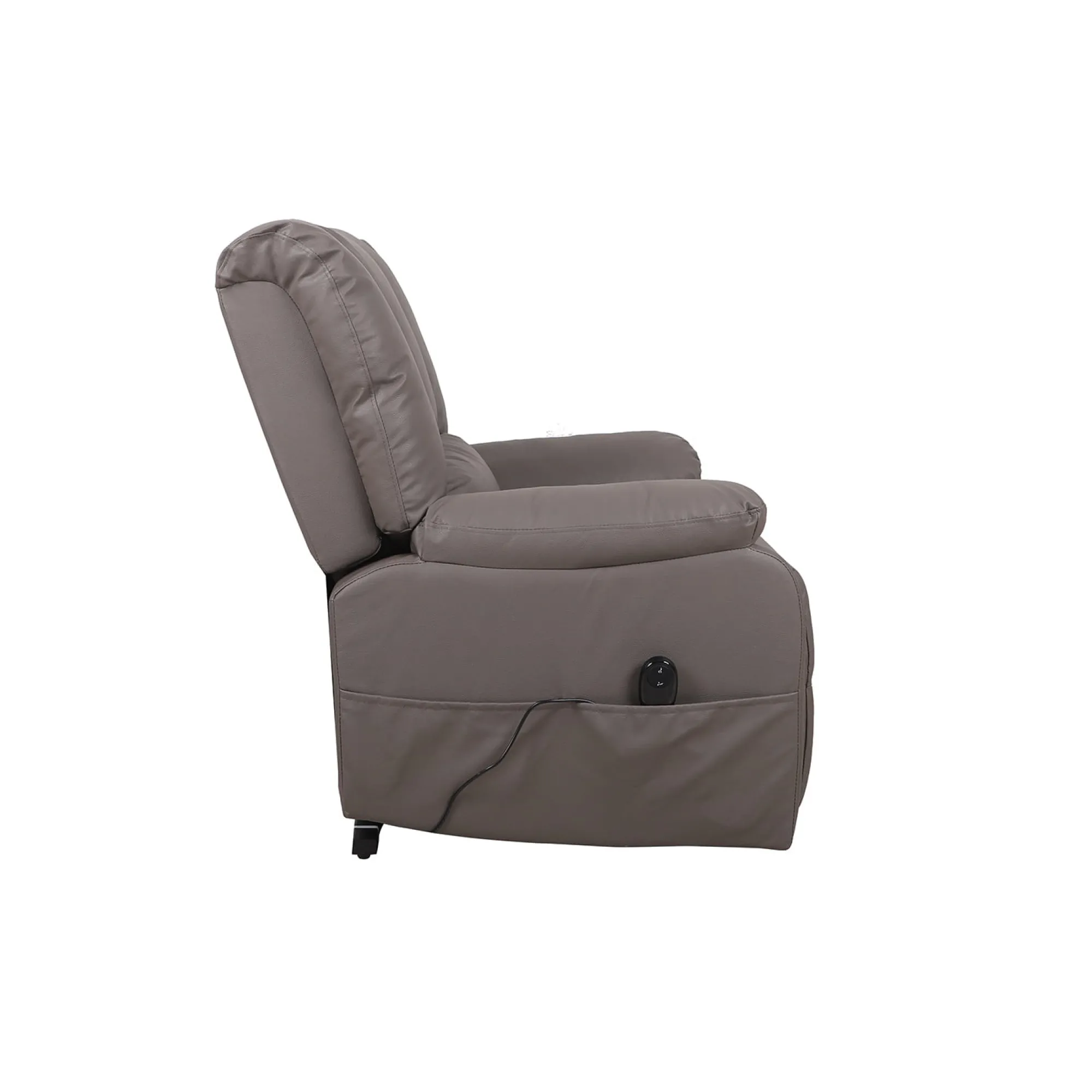 Fauteuils^Huisenthuis Relaxfauteuil Yvon Taupe