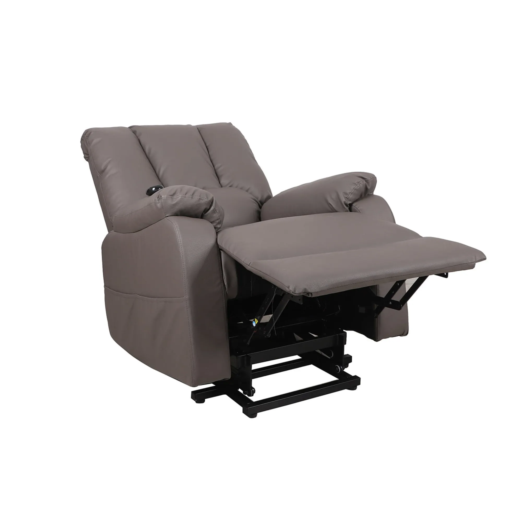 Fauteuils^Huisenthuis Relaxfauteuil Yvon Taupe