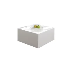 Salontafels^Huisenthuis Salontafel Agnes Hoogglans Wit