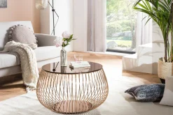 Salontafels^Huisenthuis Salontafel Alisa Rose-Goud