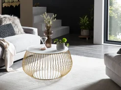 Salontafels^Huisenthuis Salontafel Alisa Wit