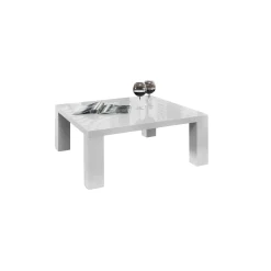 Salontafels^Huisenthuis Salontafel Anita Wit 90x60x40cm