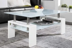 Salontafels^Huisenthuis Salontafel Debby Wit