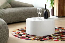 Salontafels^Huisenthuis Salontafel Elvina Hoogglans Wit