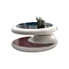Salontafels^Huisenthuis Salontafel Esmaralda Wit
