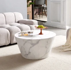 Bijzettafels^Huisenthuis Salontafel Fien Wit