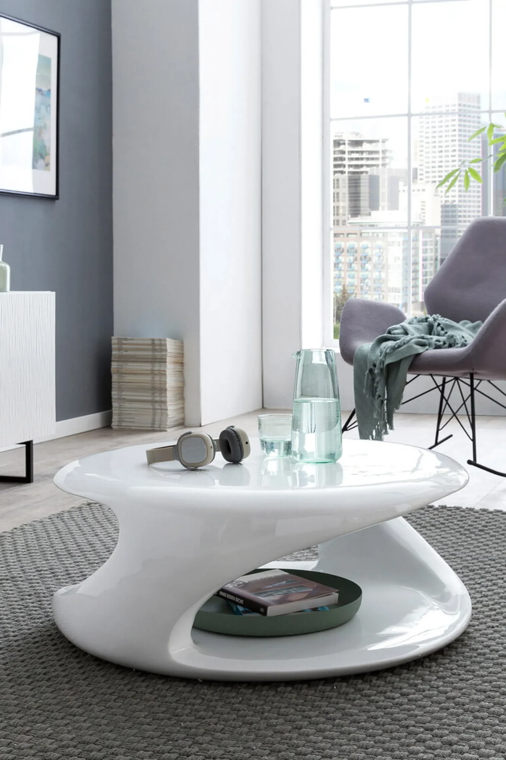 Salontafels^Huisenthuis Salontafel Fransisco Wit