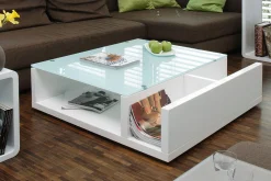 Salontafels^Huisenthuis Salontafel Gemma Wit