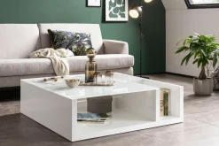 Salontafels^Huisenthuis Salontafel Gemma Wit
