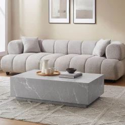 Salontafels^Huisenthuis Salontafel Jip 120x75cm Grijs