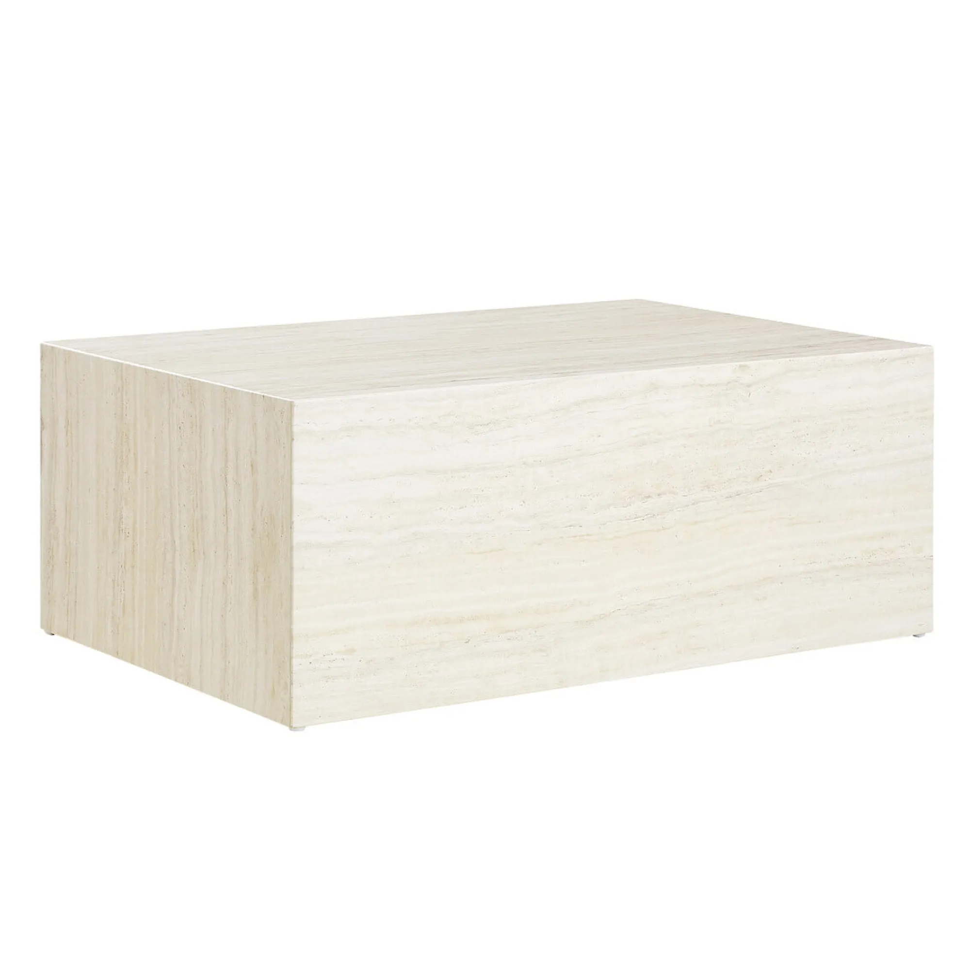 Salontafels^Huisenthuis Salontafel Jip Travertine 90x60cm Beige
