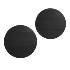 Salontafels^Huisenthuis Salontafel Kenia – Set van 2 Zwart