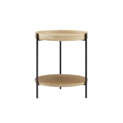 Salontafels^Huisenthuis Salontafel Kyoto – Set van 2 Eiken