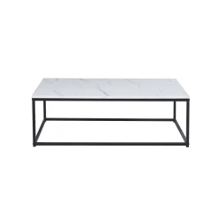 Salontafels^Huisenthuis Salontafel Lina Marmer Wit