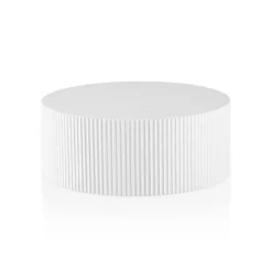 Salontafels^Huisenthuis Salontafel Loua Rond Wit