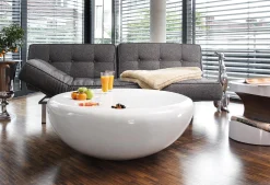 Salontafels^Huisenthuis Salontafel Malaga Wit