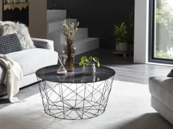 Salontafels^Huisenthuis Salontafel Neva Zwart