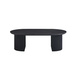 Salontafels^Huisenthuis Salontafel Odile 120cm Donkerbruin