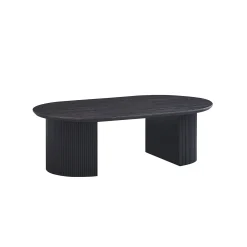 Salontafels^Huisenthuis Salontafel Odile 120cm Donkerbruin