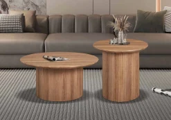 Salontafels^Huisenthuis Salontafel Odile 80cm Oudeiken