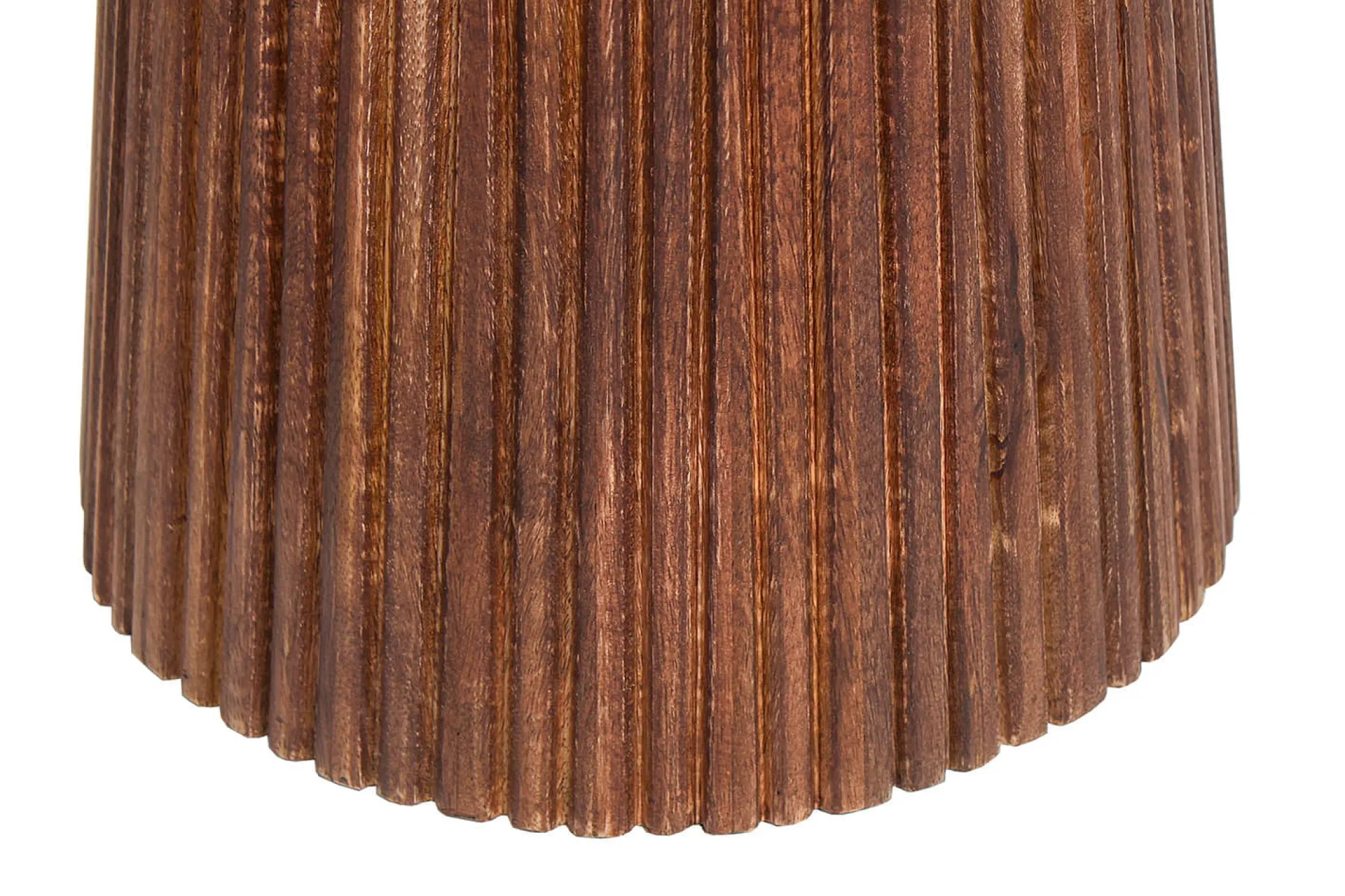 Salontafels^Huisenthuis Salontafel River Rond 50 cm Lichtbruin
