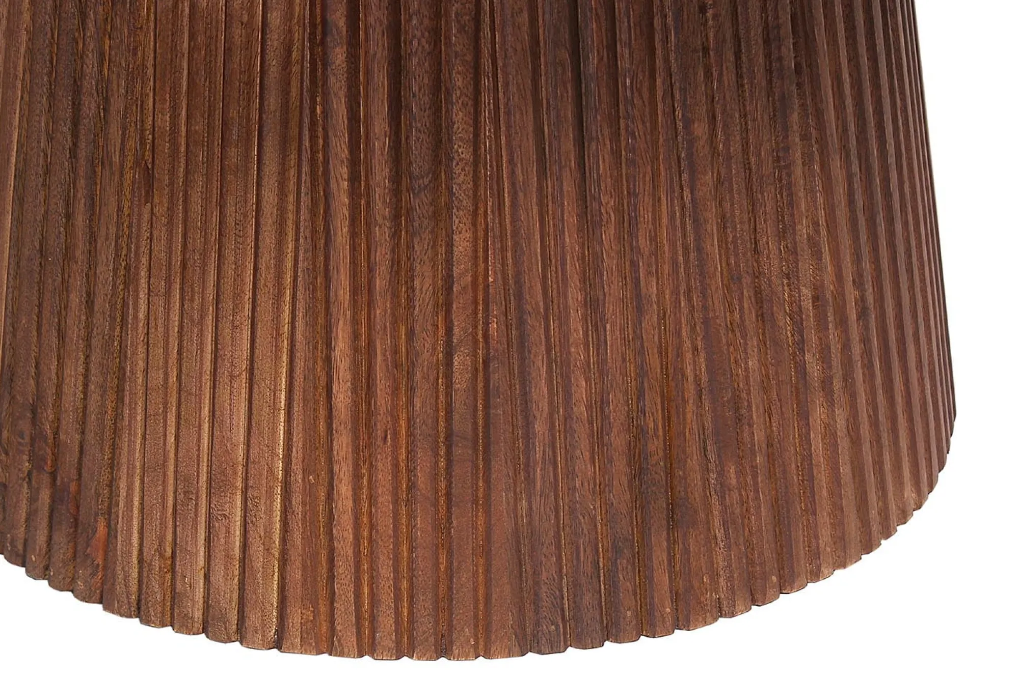 Salontafels^Huisenthuis Salontafel River Rond 80 cm Lichtbruin