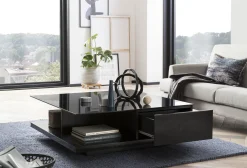 Salontafels^Huisenthuis Salontafel Sabrosa Hoogglans Zwart