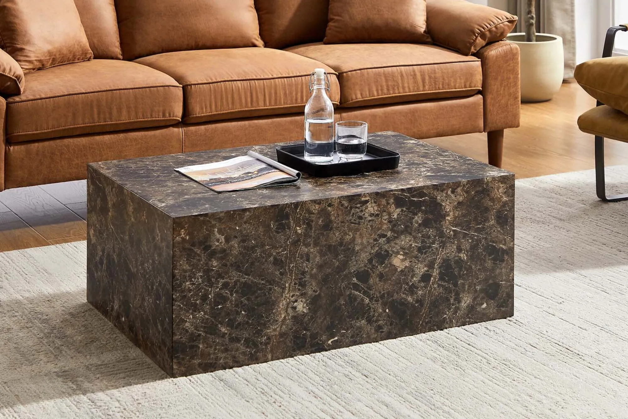 Salontafels^Huisenthuis Salontafel Salween 90×60 cm