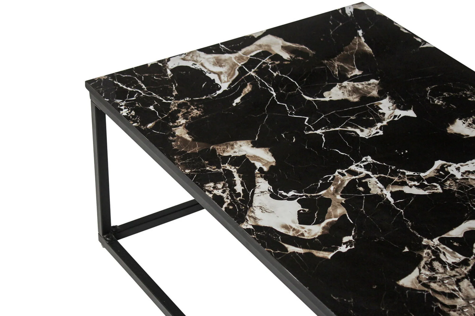 Salontafels^Huisenthuis Salontafel Sinem Zwart Marmer