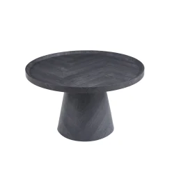 Salontafels^Huisenthuis Salontafel Stefan Donkergrijs