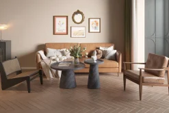 Salontafels^Huisenthuis Salontafel Stefan Donkergrijs