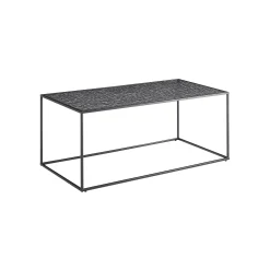 Salontafels^Huisenthuis Salontafel Wolga Zwart 110 cm