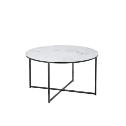 Salontafels^Huisenthuis Salontafel Yasmin Wit-Zwart