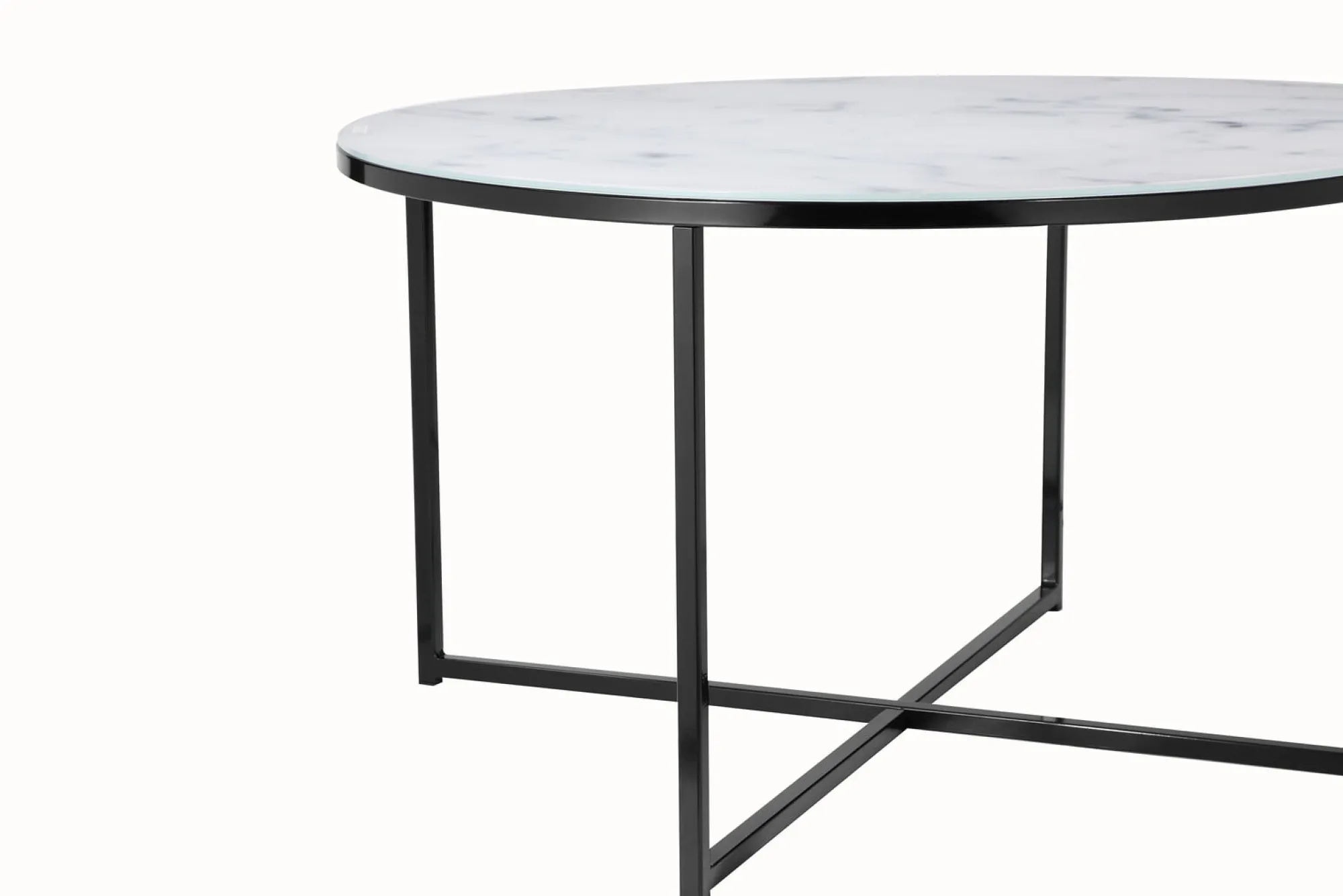 Salontafels^Huisenthuis Salontafel Yasmin Wit-Zwart