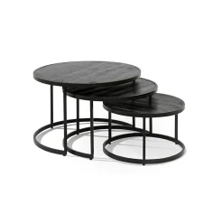 Salontafels^Huisenthuis Salontafelset Freek Zwart